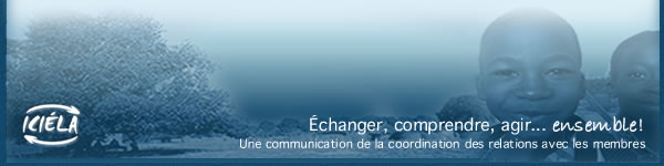 Ici&eacute;la: &Eacute;changer, comprendre, agir... ensemble!