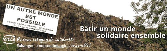 R&eacute;seau citoyen de solidarit&eacute; Ici&eacute;la: B&acirc;tir un monde solidaire ensemble