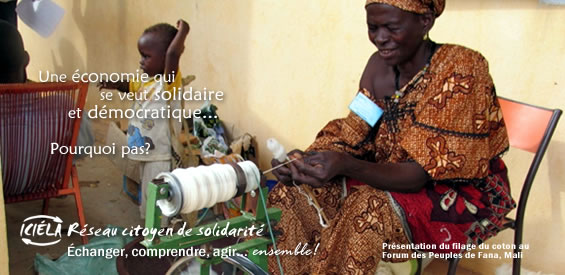 R&eacute;seau citoyen de solidarit&eacute; Ici&eacute;la: B&acirc;tir un monde solidaire ensemble