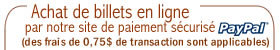 Achat de billets en ligne